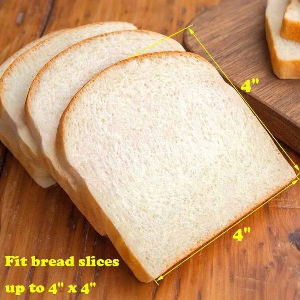 4 Slice Toaster with 6 Shade Settings Removable Crumb Tray Auto-Centering Guides Easy Operation Cord Wrap Tidy Countertop